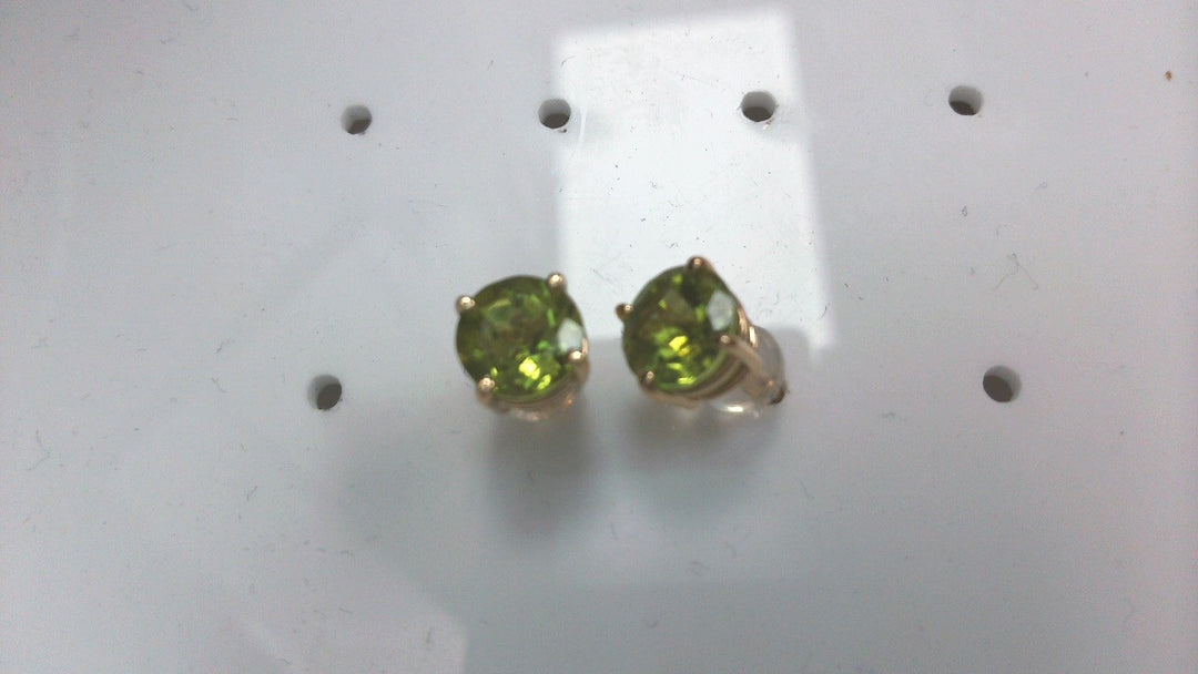 Precious Metal Gemstone Earring