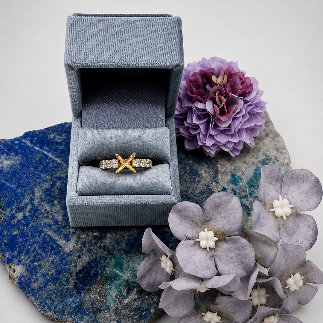 Diamonds Forever 14K Yellow Gold 1.60 TCW Cathedral Semi-Mount Engagement Ring