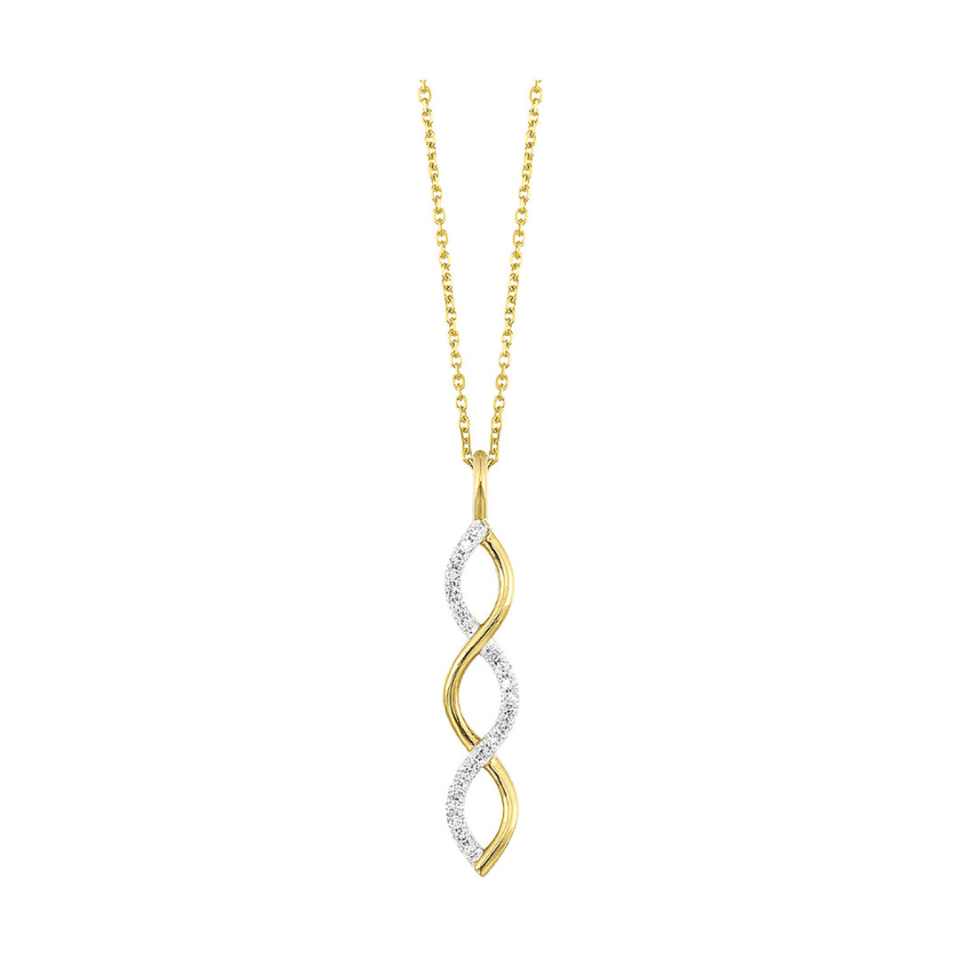 Infinite Diamond Love Necklace