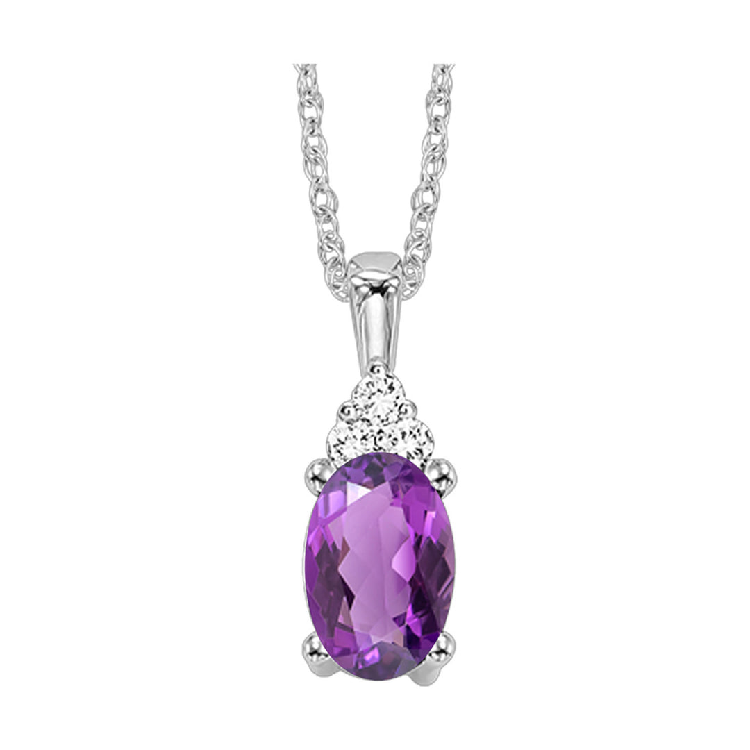 Precious Metal Gemstone Pendant
