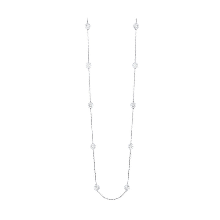 2ctw Diamond By the Yard Necklace