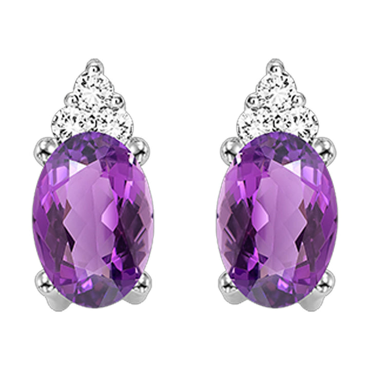 Choose Your Gem and Diamond Elegant Earrings