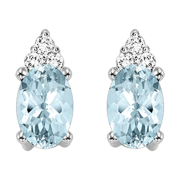 Choose Your Gem and Diamond Elegant Earrings