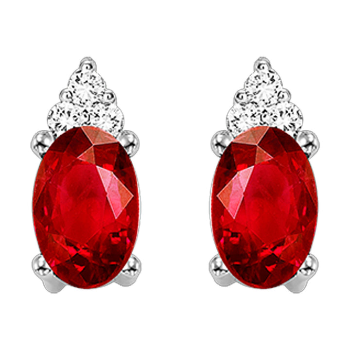 Choose Your Gem and Diamond Elegant Earrings