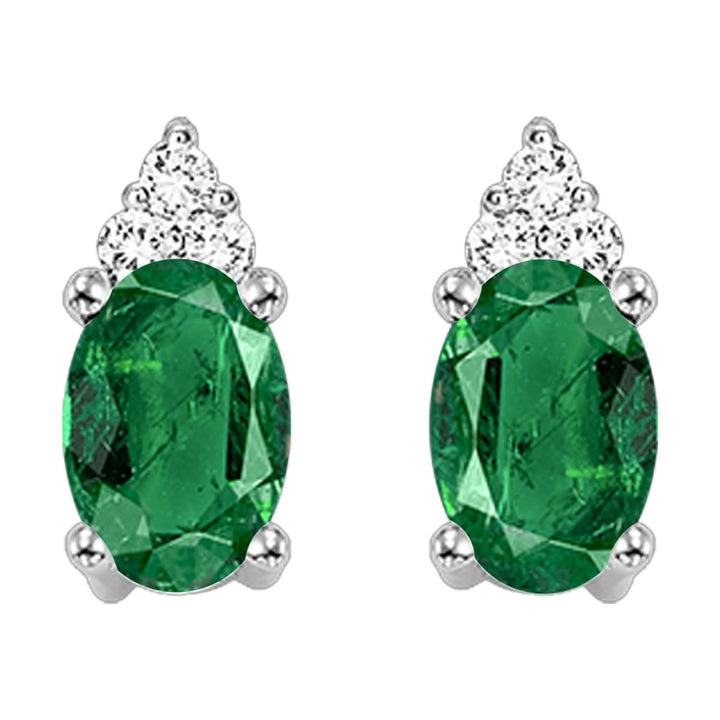 Choose Your Gem and Diamond Elegant Earrings