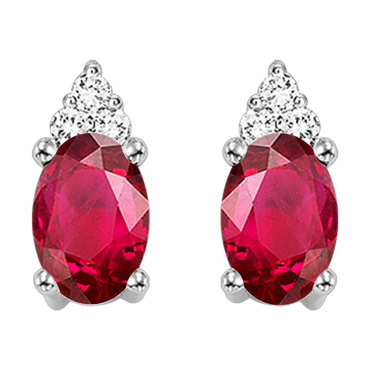 Choose Your Gem and Diamond Elegant Earrings