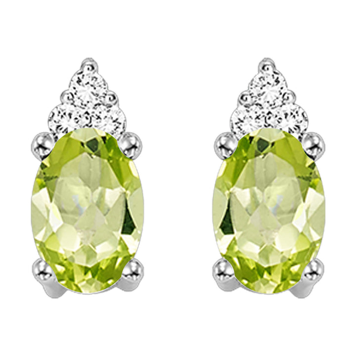 Choose Your Gem and Diamond Elegant Earrings