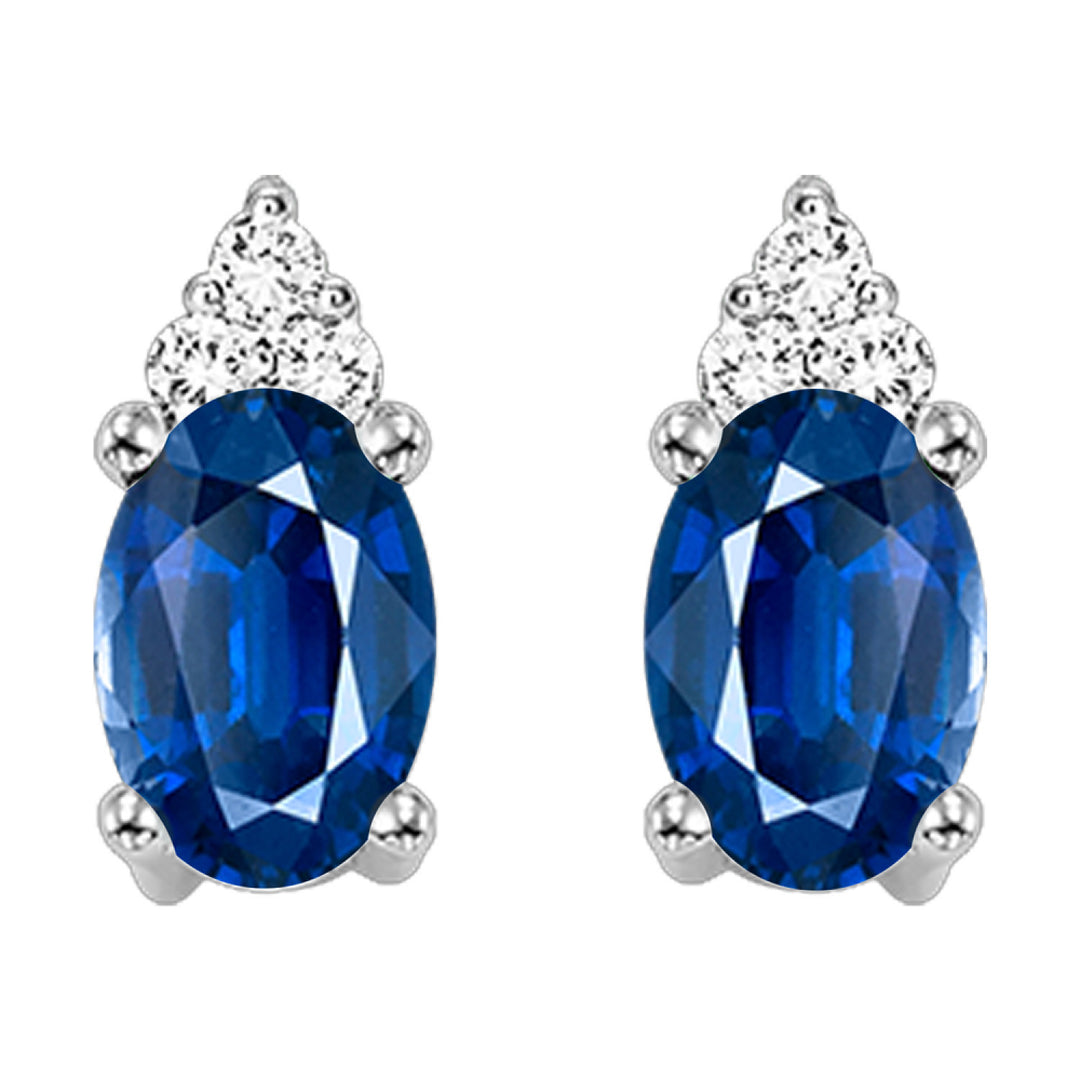 Choose Your Gem and Diamond Elegant Earrings