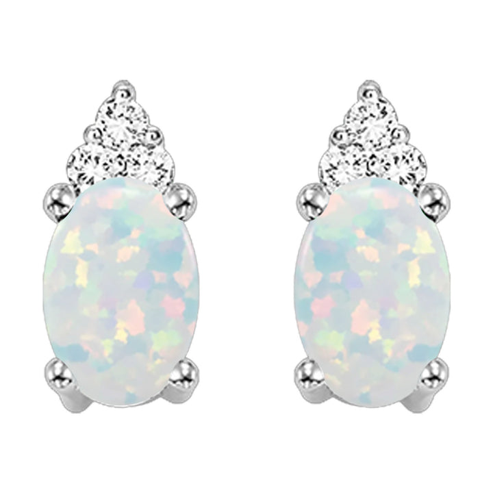 Choose Your Gem and Diamond Elegant Earrings