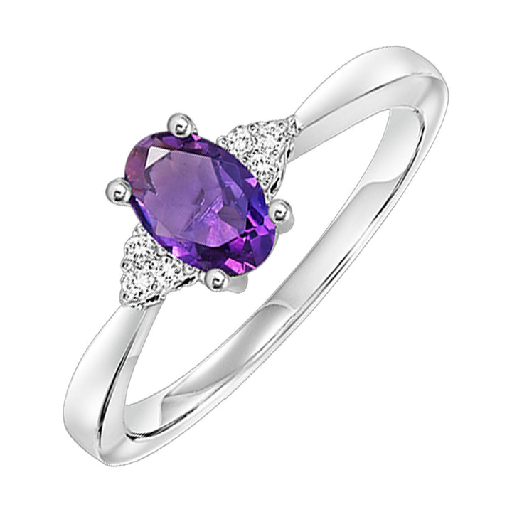 Choose Your Gem and Diamond Elegant Ring