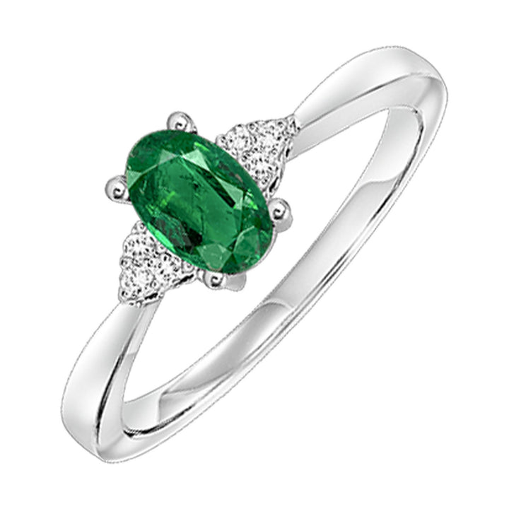 Choose Your Gem and Diamond Elegant Ring