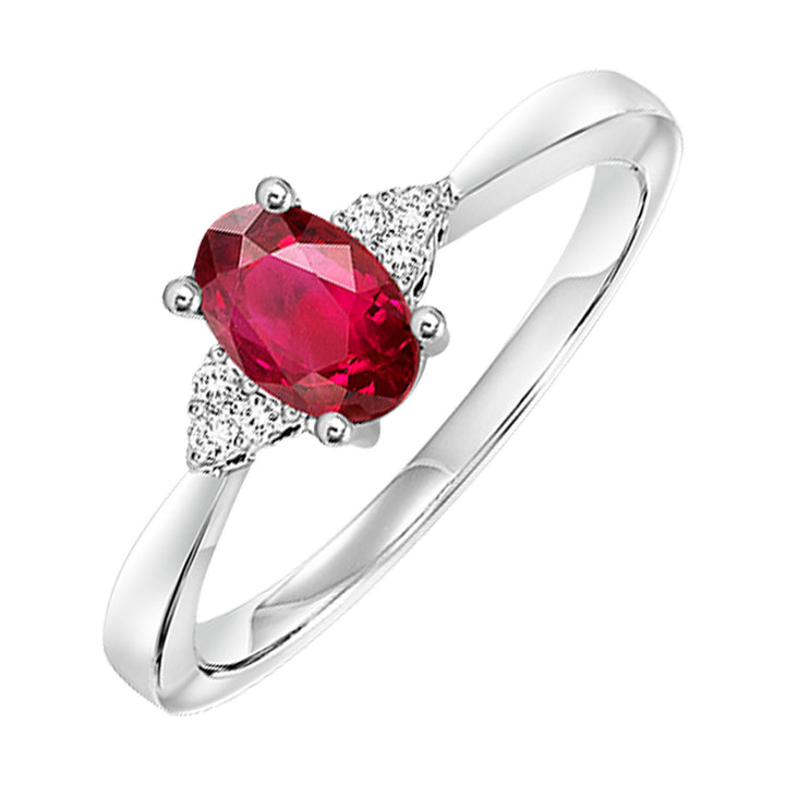 Choose Your Gem and Diamond Elegant Ring