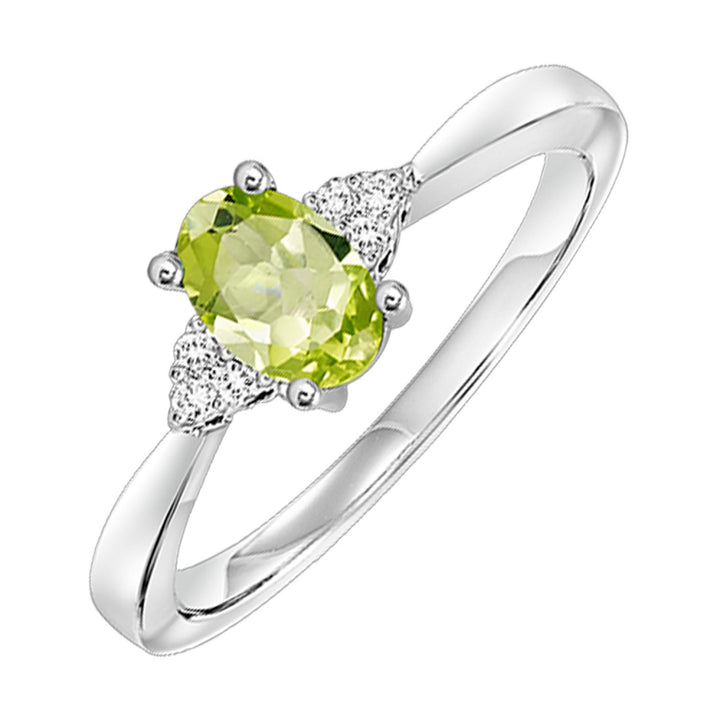 Choose Your Gem and Diamond Elegant Ring