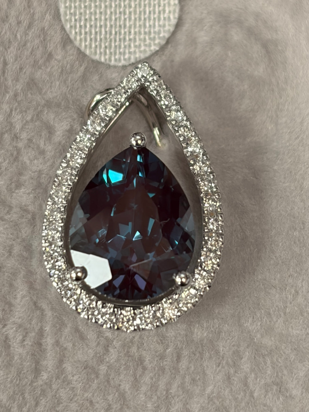 Precious Metal Gemstone Pendant