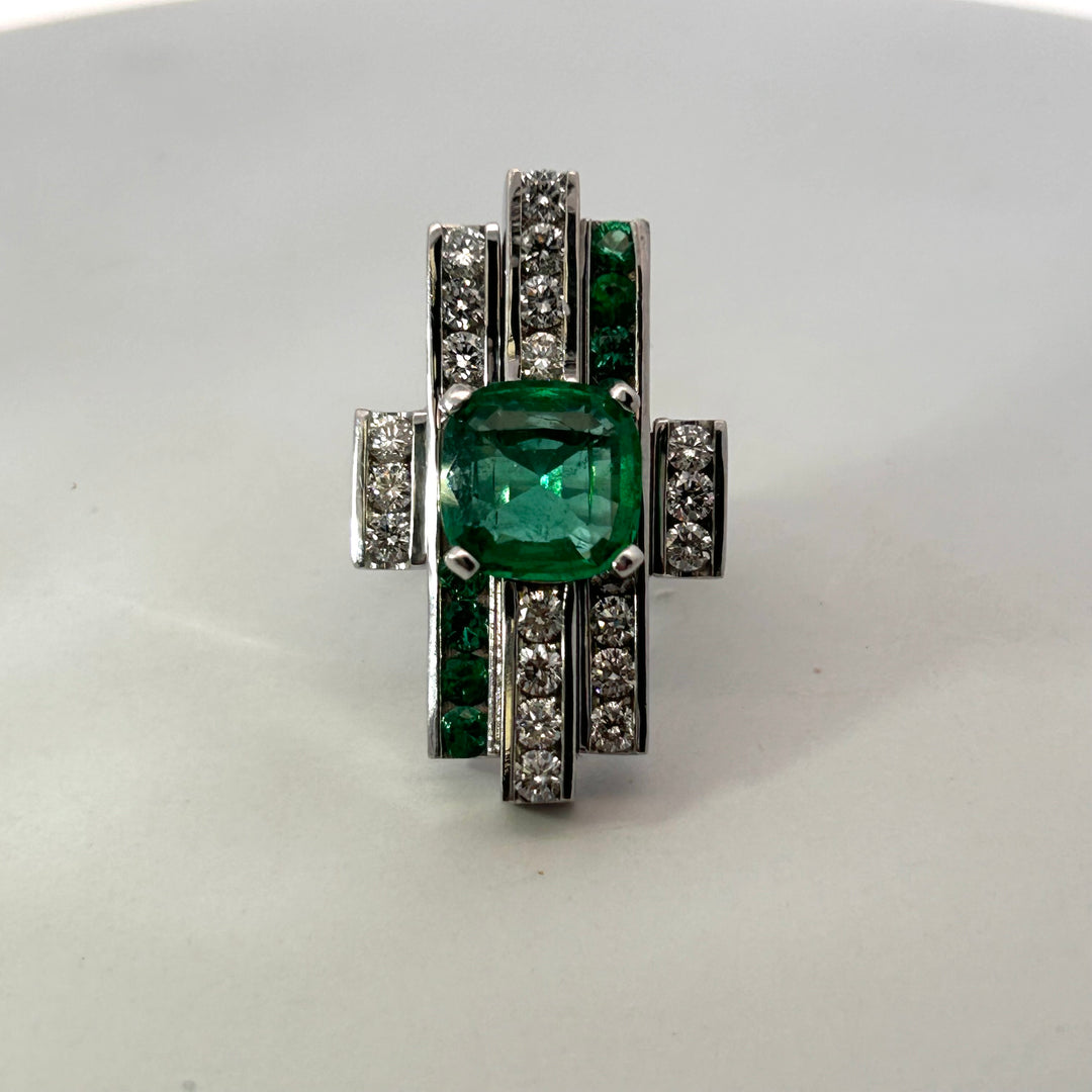 Precious Metal Gemstone Rings Over $5000