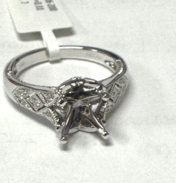 Diamond Semi-Mount Ring