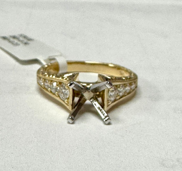 Diamond Semi-Mount Ring