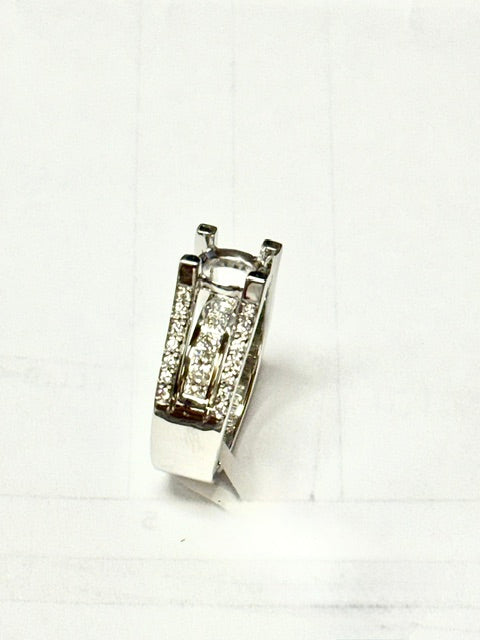 Diamond Semi-Mount Ring
