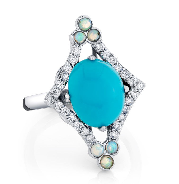 Precious Metal Gemstone Rings Over $5000