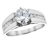 Diamond Semi-Mount Ring