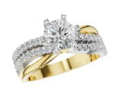 Diamond Semi-Mount Ring
