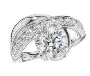 Diamond Semi-Mount Ring