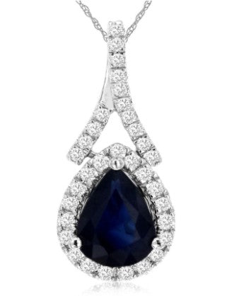 Precious Metal Gemstone Pendant