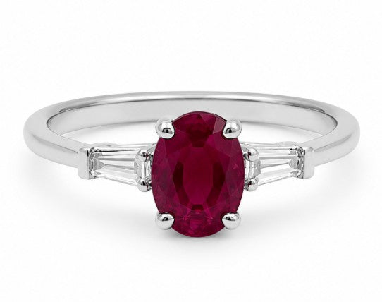 Precious Metal Gemstone Rings Under $4999