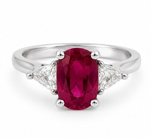 Precious Metal Gemstone Rings Over $5000