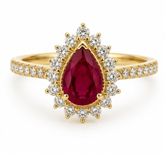 Precious Metal Gemstone Rings Under $4999