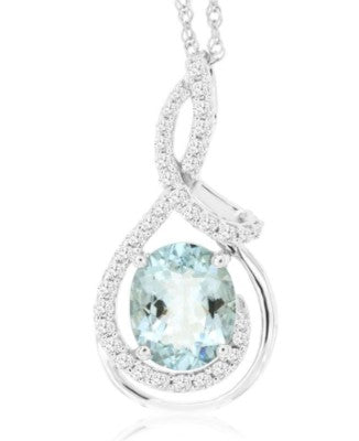 Precious Metal Gemstone Pendant