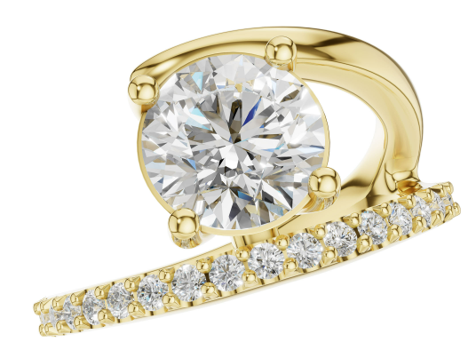 Diamond Semi-Mount Ring