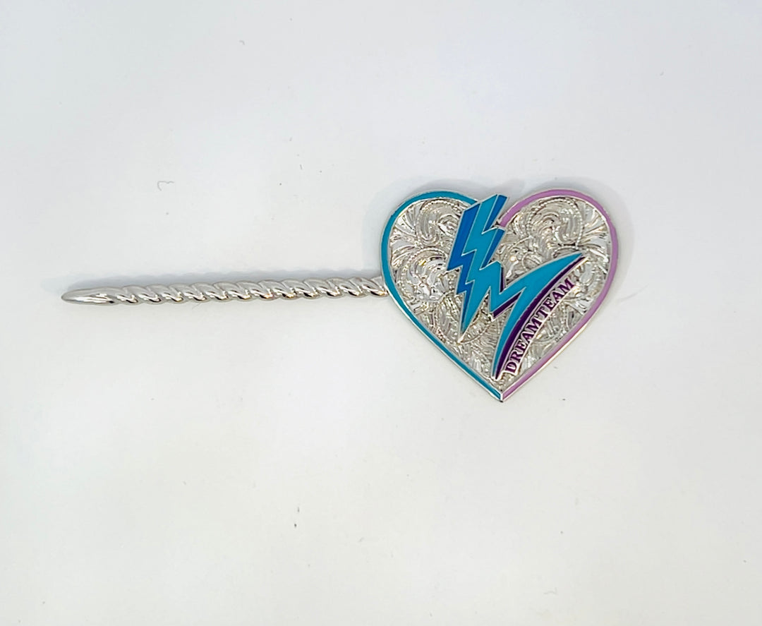 Heart Shape Custom Hat Pick