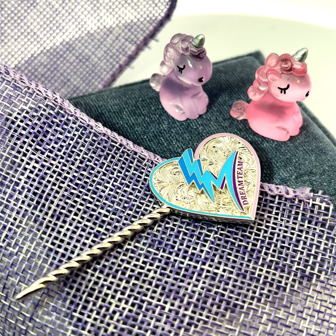 Heart Shape Custom Hat Pick