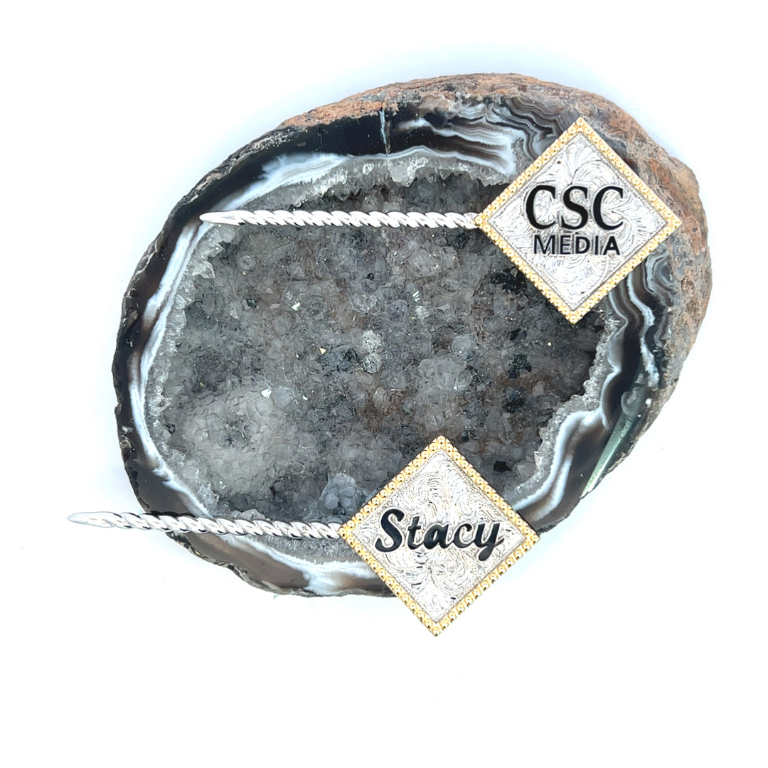 Oval Shape Custom Hat Pick