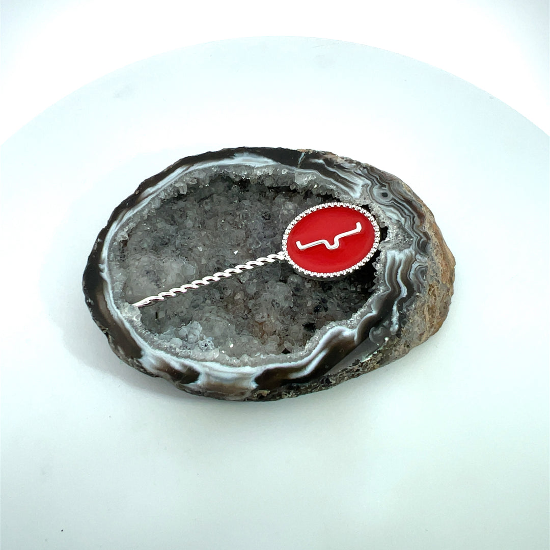 Oval Shape Custom Hat Pick