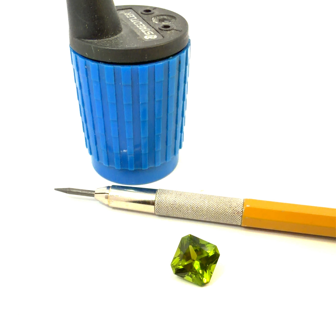 Design Your Own AGC Piece - 7.27ct Radiant Arizona Peridot