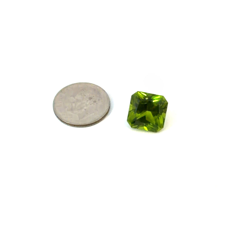 Design Your Own AGC Piece - 7.27ct Radiant Arizona Peridot