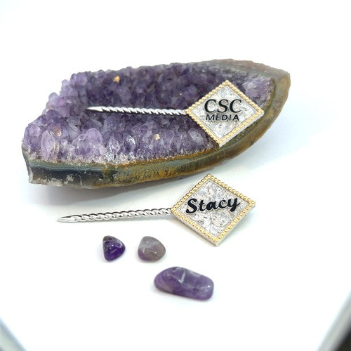 Diamond Shape Custom Hat Pick