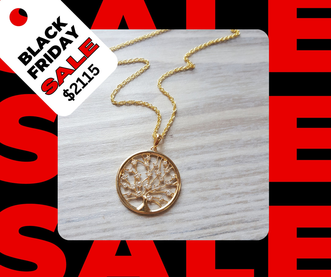 Tree Of Life Diamond Pendant