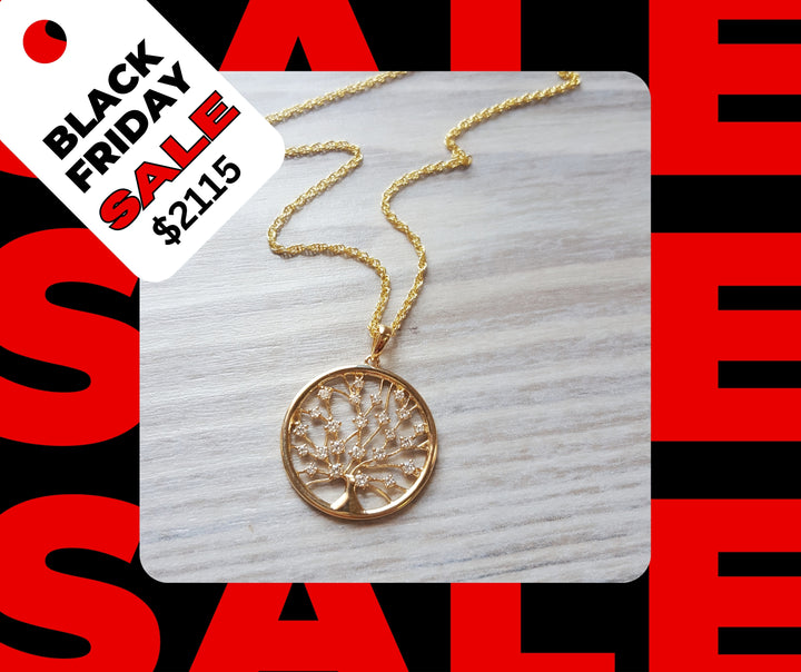 Tree Of Life Diamond Pendant