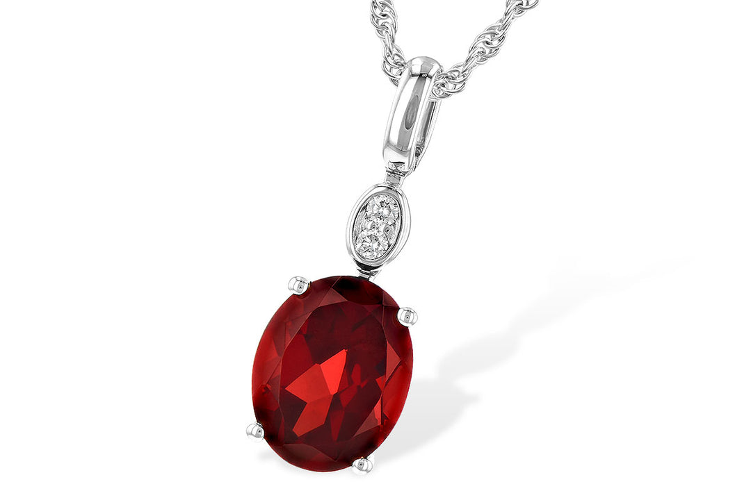 Precious Metal Gemstone Pendant