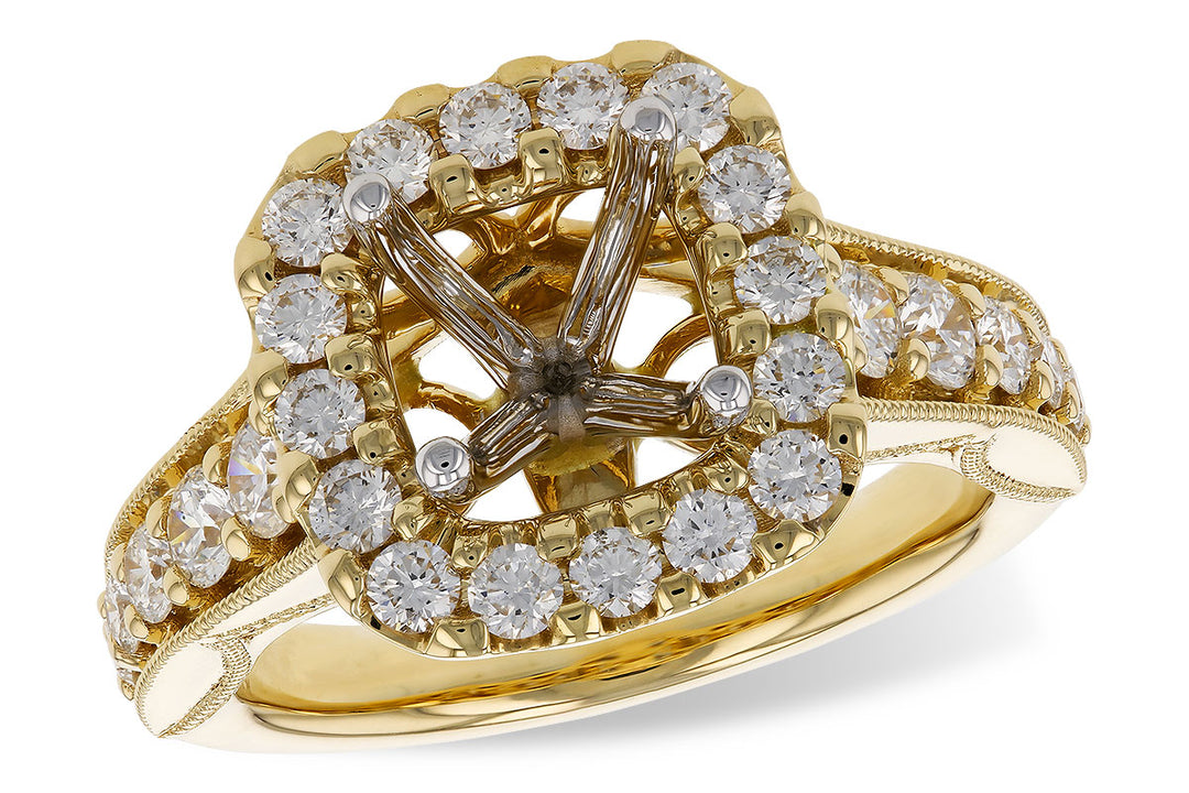 Diamond Semi-Mount Ring