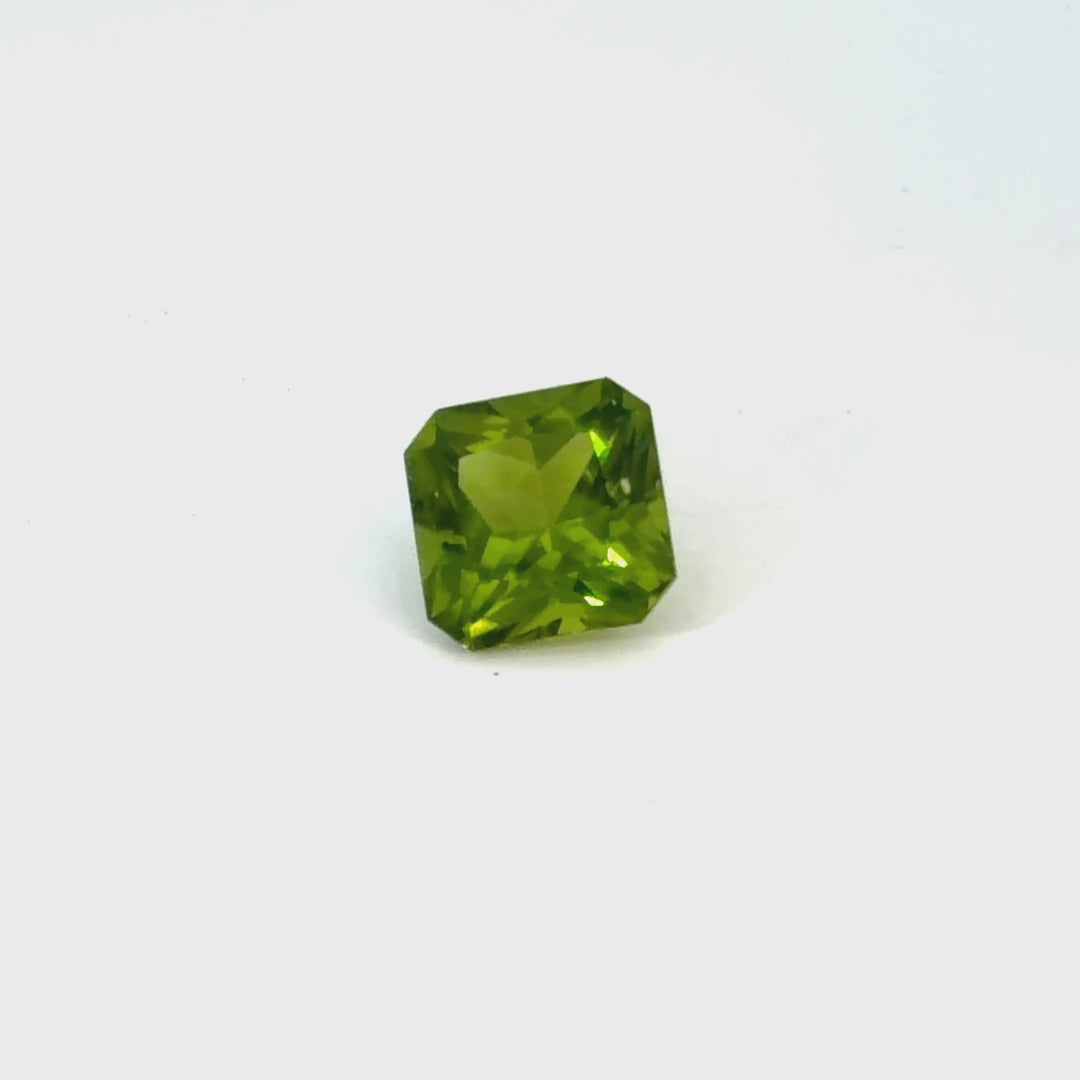 Design Your Own AGC Piece - 7.27ct Radiant Arizona Peridot