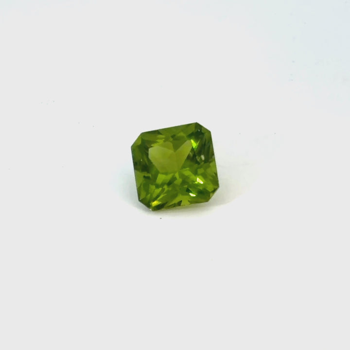 Design Your Own AGC Piece - 7.27ct Radiant Arizona Peridot