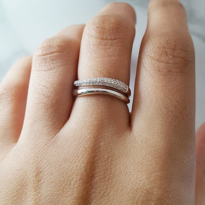 Sami Fine Jewelry Double Band Ring 030874