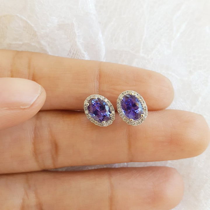 Sami Fine Jewelry Tanzanite Stud Earrings 161347