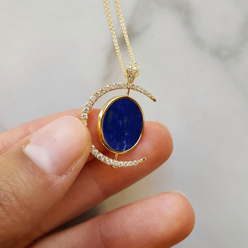Doves by Doron Paloma Interchangable Moon and Stars Pendant 121791