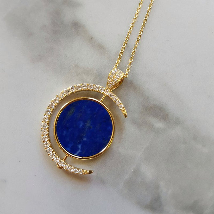 Doves by Doron Paloma Interchangable Moon and Stars Pendant