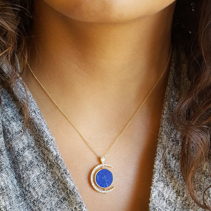 Doves by Doron Paloma Interchangable Moon and Stars Pendant